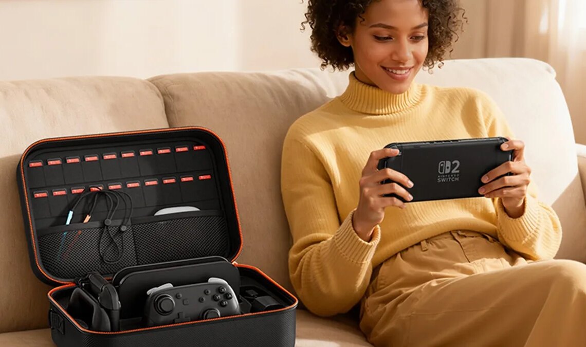 La meilleure coque tout-en-un pour Nintendo Switch 2 : rangez votre console, votre manette et votre dock en toute sécurité pour bien moins de 30 euros