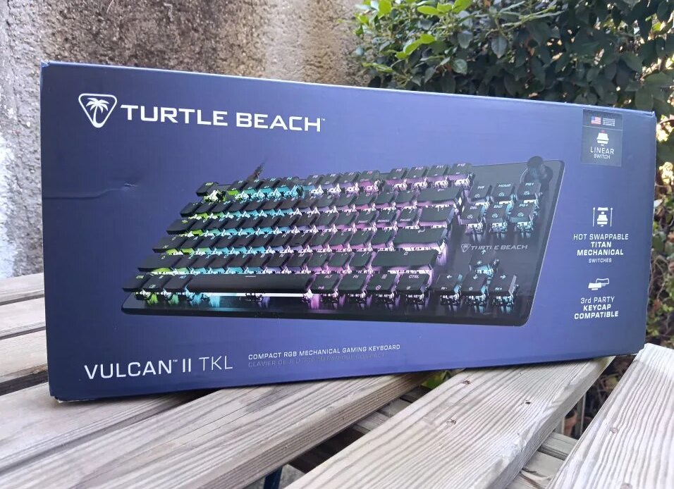 Mécanique, silencieux et une bête de jeu : voici le Turtle Beach Vulcan II TKL