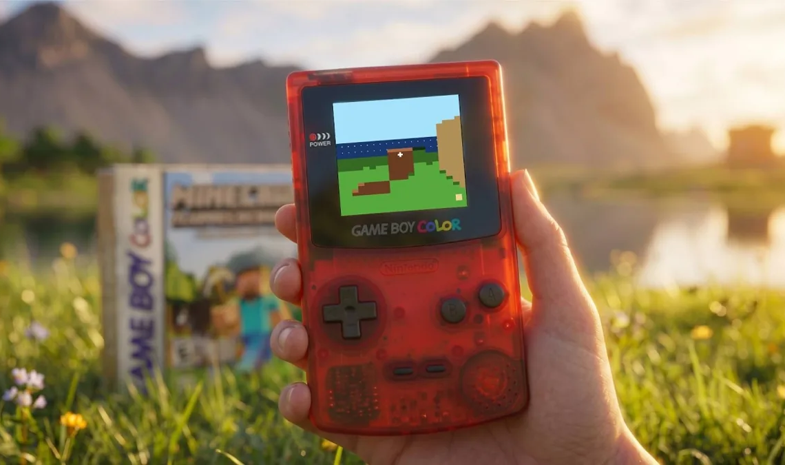 Minecraft est le nouveau DOOM : ils ont déjà réussi à le faire fonctionner sur une Game Boy colorée, et ça n'a pas l'air mal
