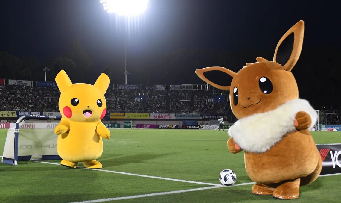 On n'a pas vu ce croisement entre The Pokémon Company et son football national