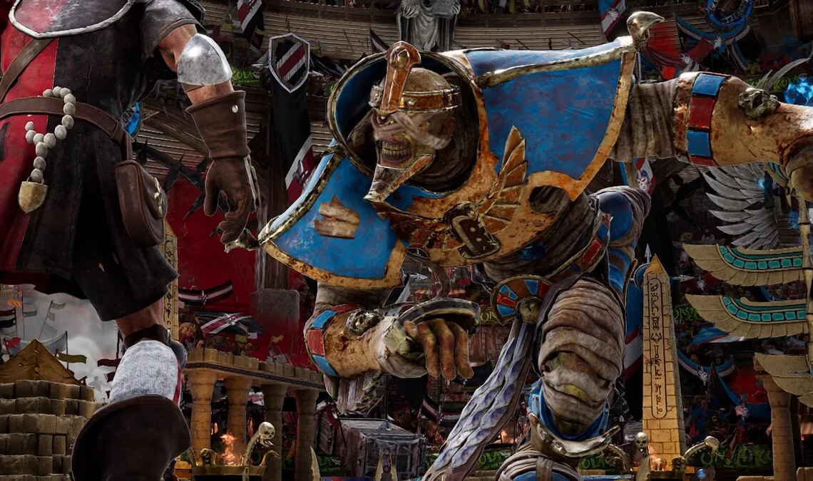Premier aperçu de Warhammer Blood Bowl, la mise à jour gratuite de Blood Bowl 3 qui sortira à l'automne 2026