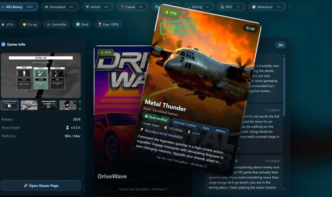 Si votre liste de jeux vidéo en attente ressemble à la Bible, donnez la priorité à celui-ci, car cela vous aidera