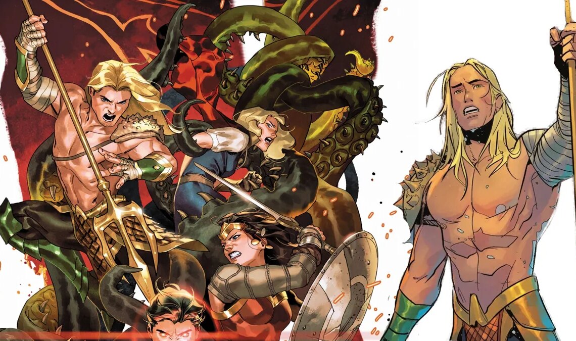 Un nouveau look pour Aquaman de DC montre une approche différente (et plus révélatrice) du roi des mers