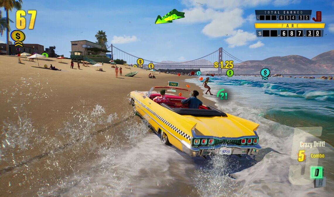 Vous pouvez désormais vous inscrire pour jouer gratuitement à Crazy Taxi: World Tour avant tout le monde